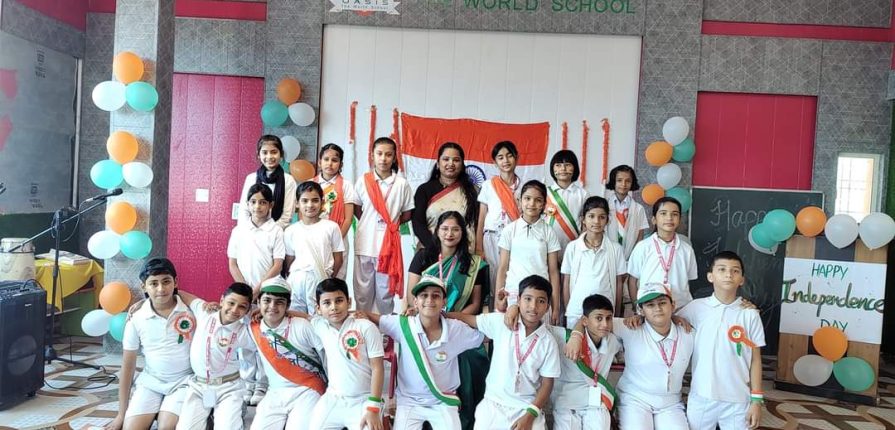 Independence Day Celebration at Oasis The World School