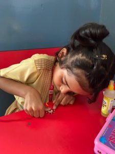 Rakhi Making Competition at Oasis The World School
